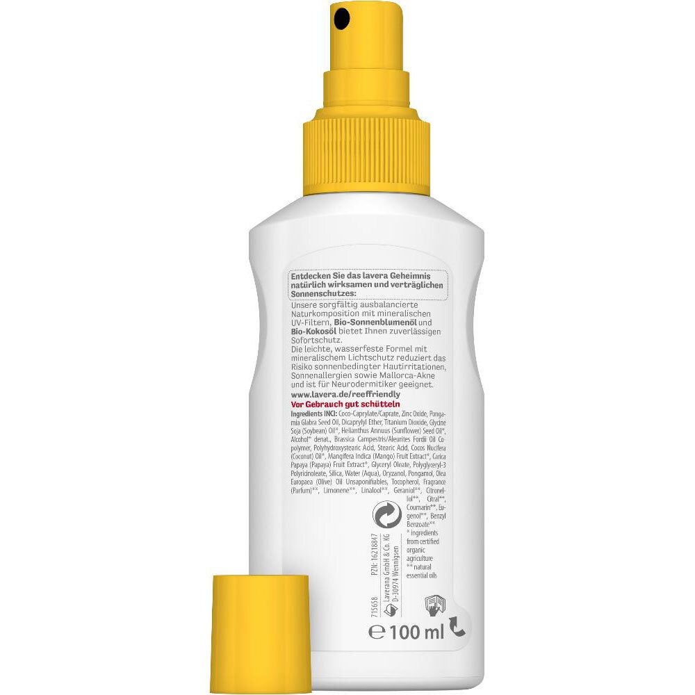 lavera Sensitiv Sonnenspray LSF 30