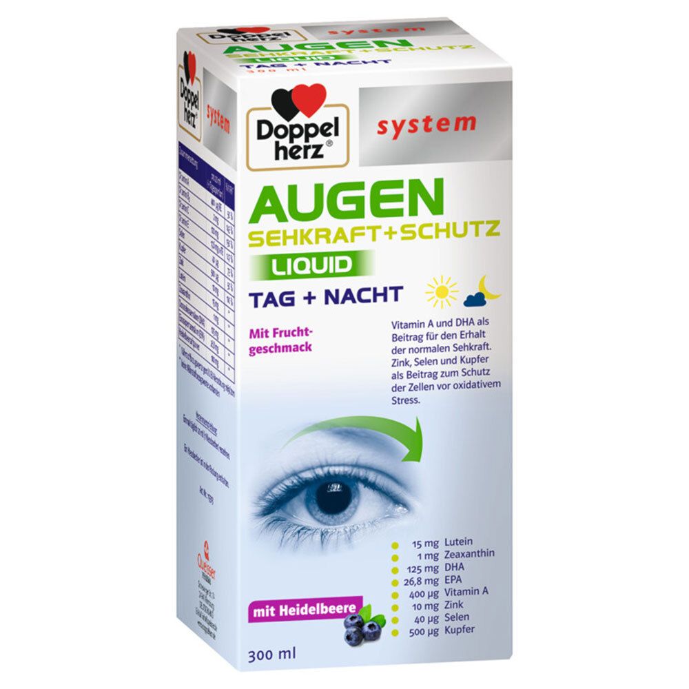 Doppelherz® system AUGEN SEHKRAFT+SCHUTZ LIQUID TAG + NACHT