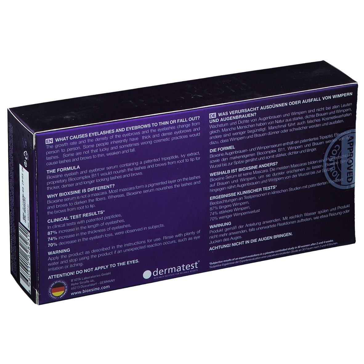 BIOXSINE Augenbrauen- und Wimpernserum