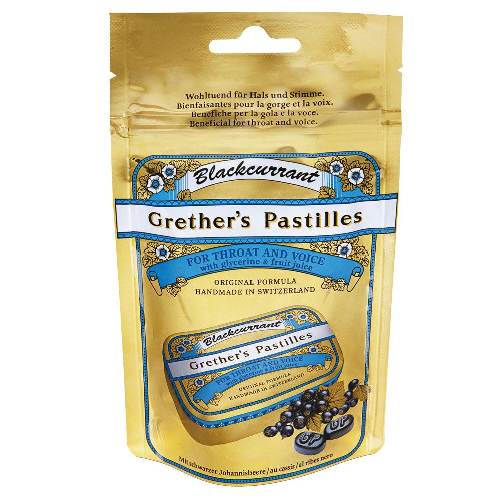 GRETHER'S PASTILLES Schwarze Johannisbeere