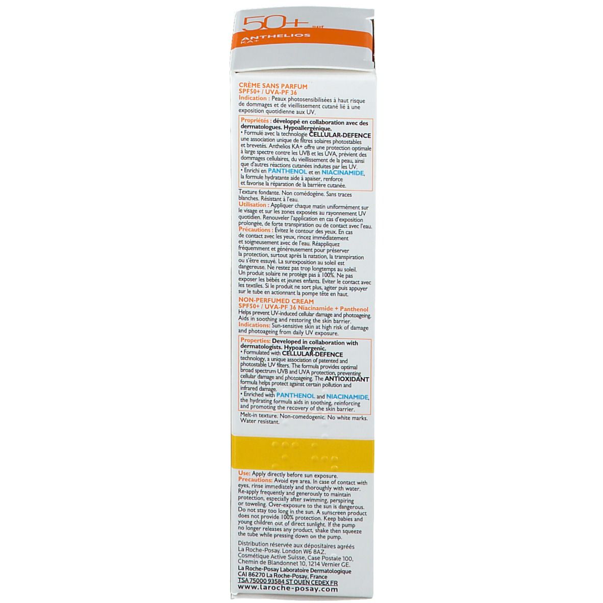 LA ROCHE POSAY Anthelios KA+ Creme LSF 50+