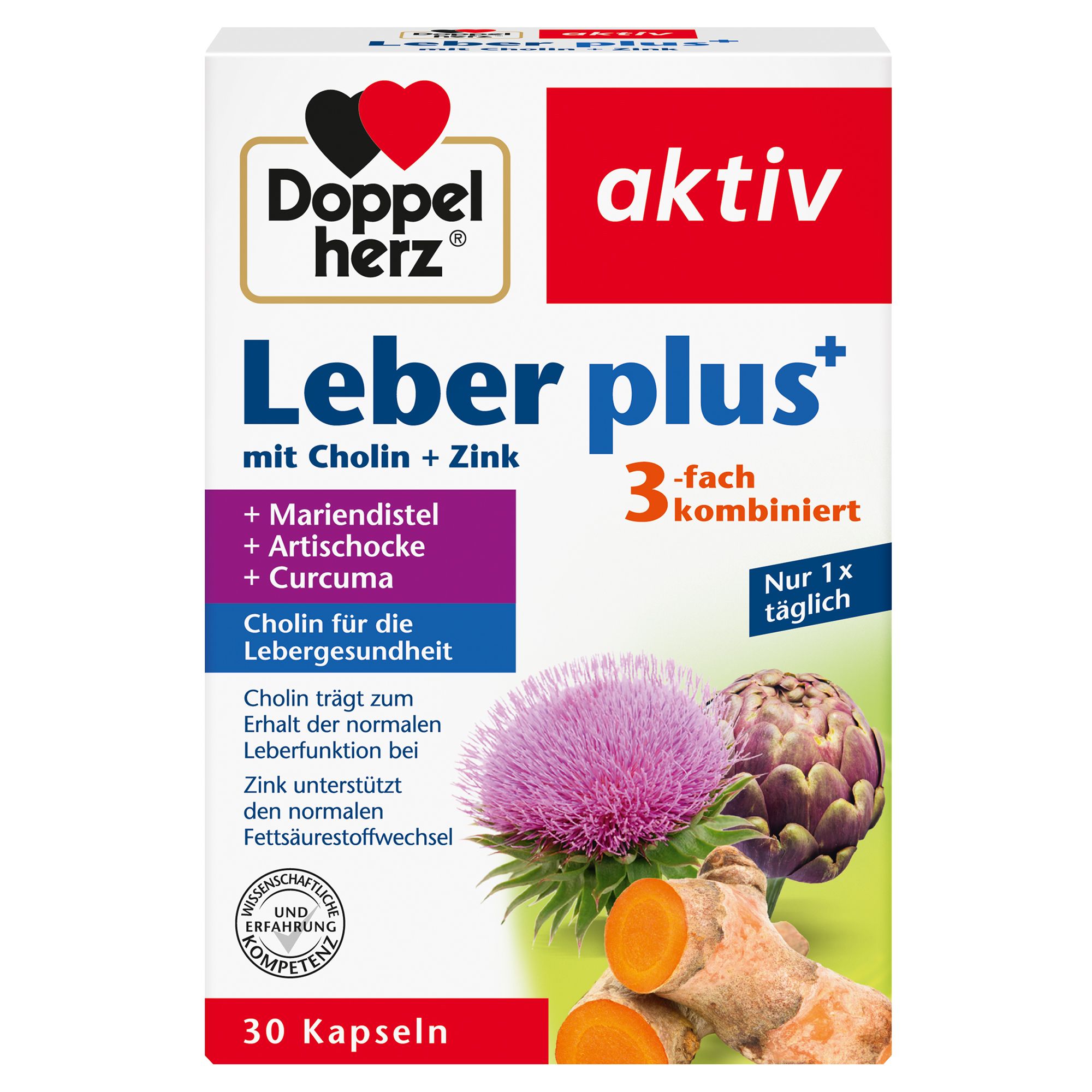 Doppelherz® aktiv Leber plus