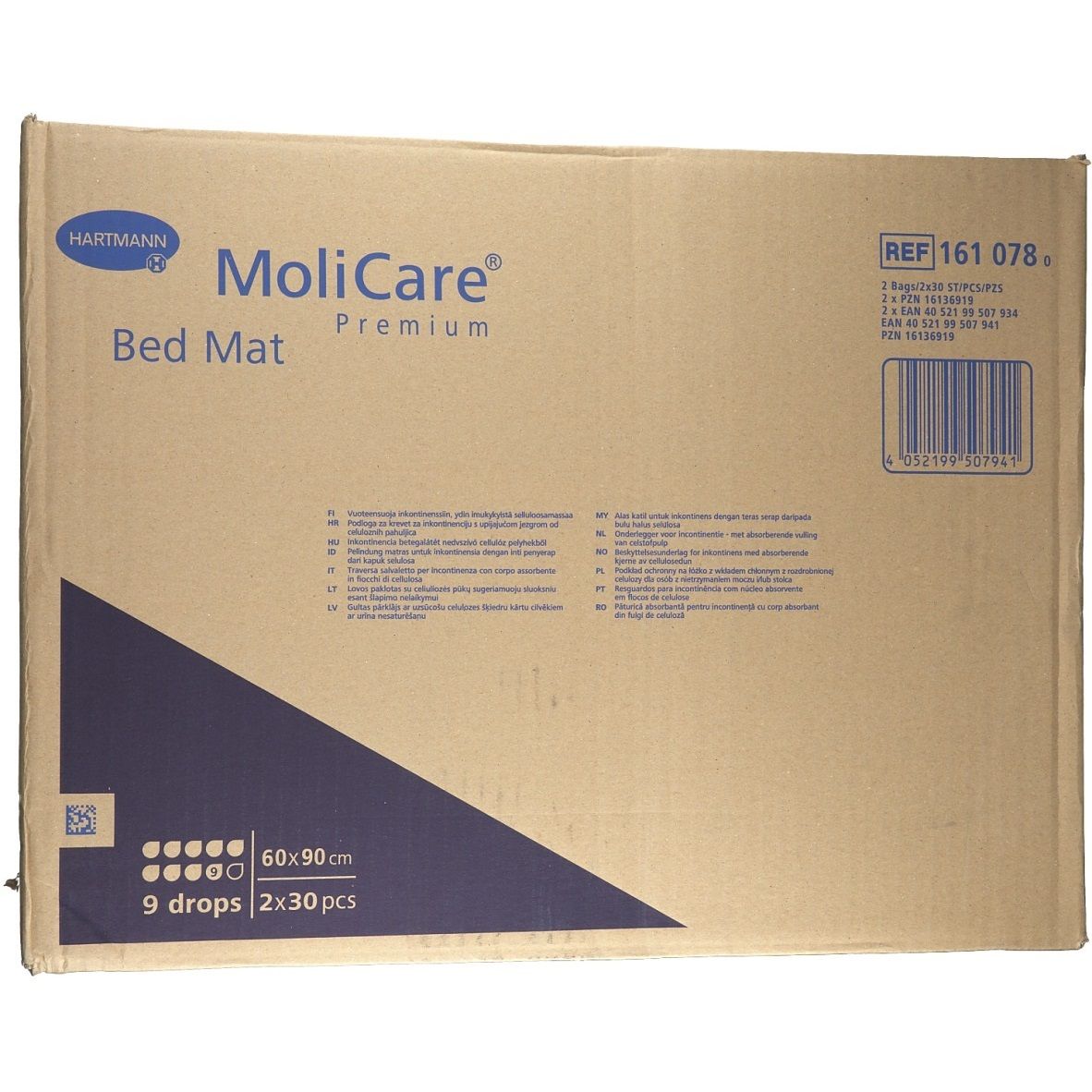 MoliCare® Premium Bed Mat 9 Tropfen 60x90 cm ​