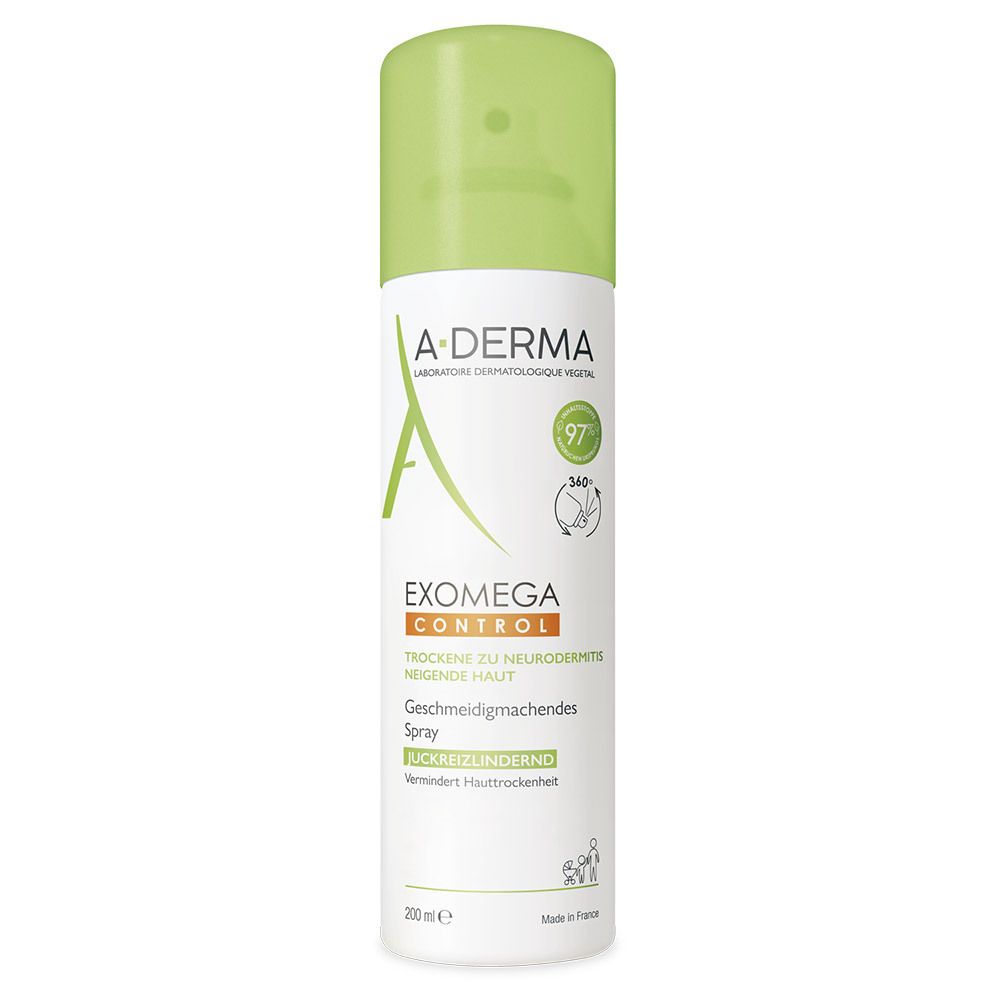 A-DERMA EXOMEGA CONTROL Geschmeidigmachendes Spray