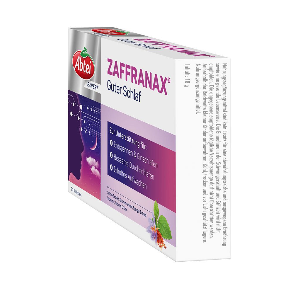 Abtei EXPERT ZAFFRANAX® Guter Schlaf
