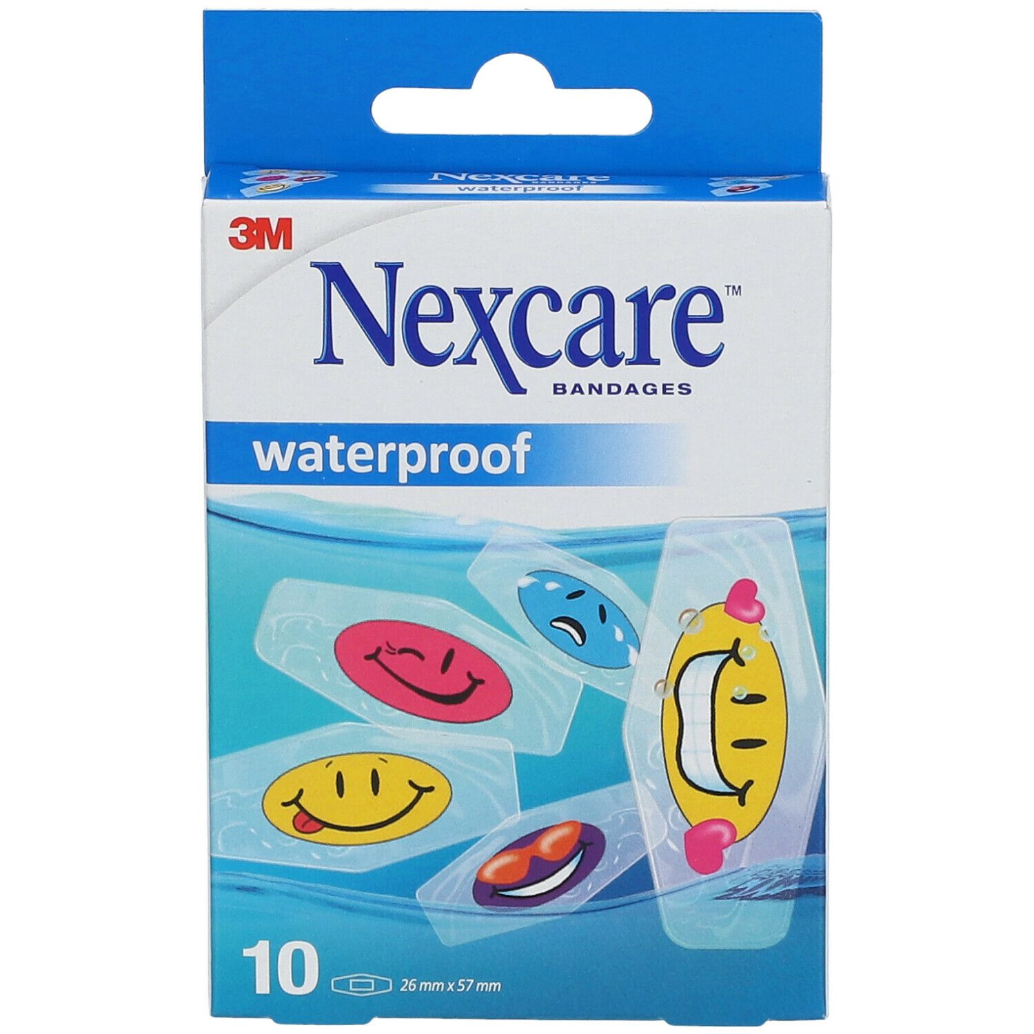 Nexcare™ waterproof Pflasterstrips 26x57 mm