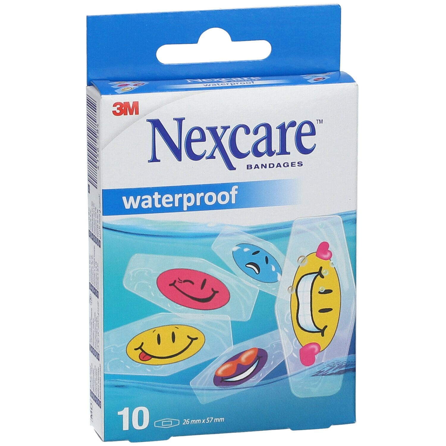 Nexcare™ waterproof Pflasterstrips 26x57 mm