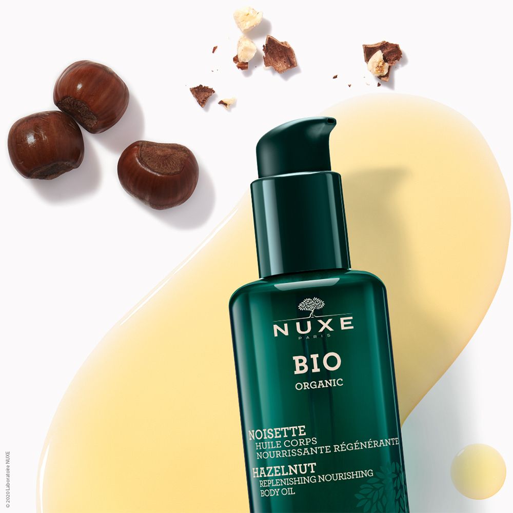 Nuxe BIO Haselnuss reichhaltiges Körperöl für trockene Haut