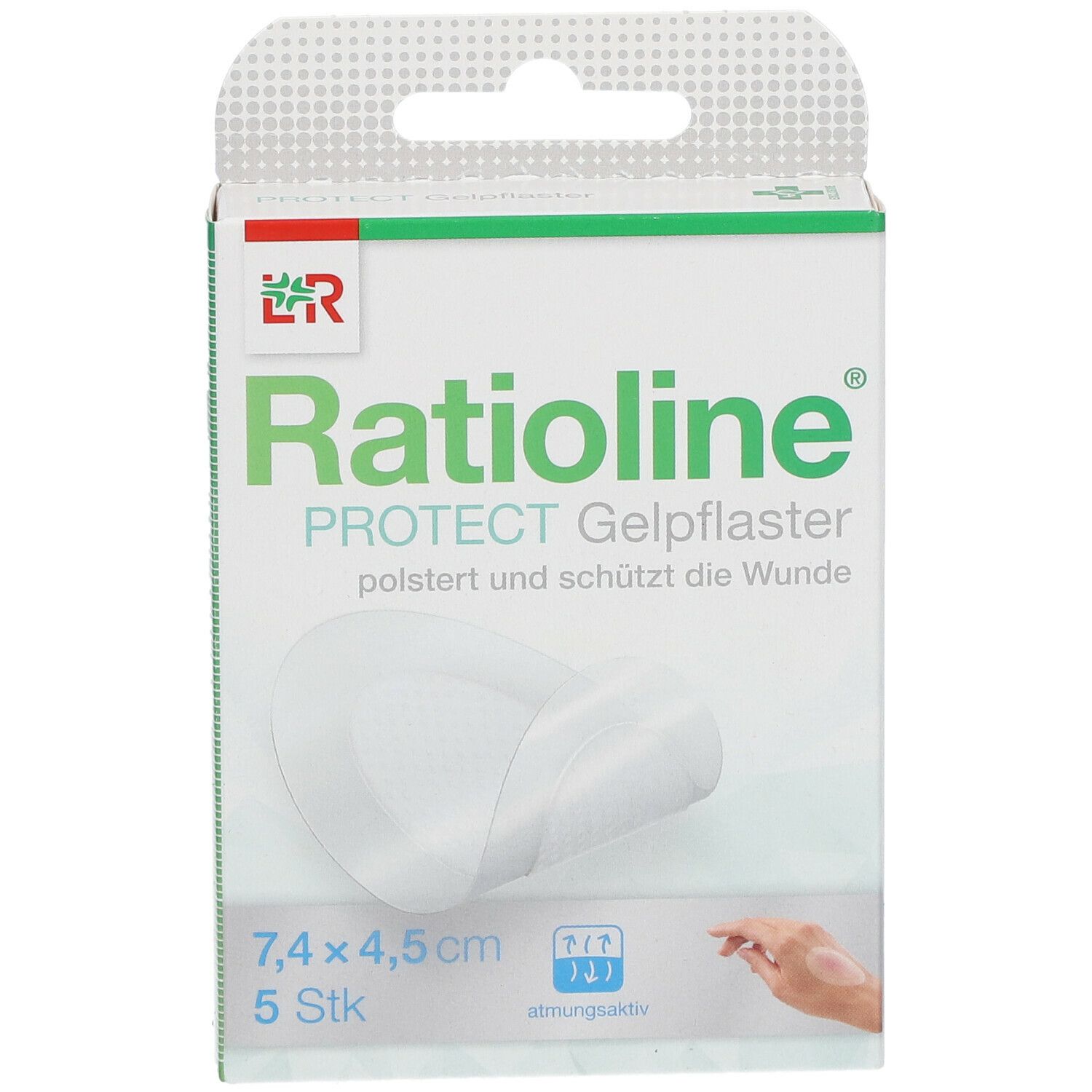 Ratioline® PROTECT Blasenpflaster 7 x 4,2 cm