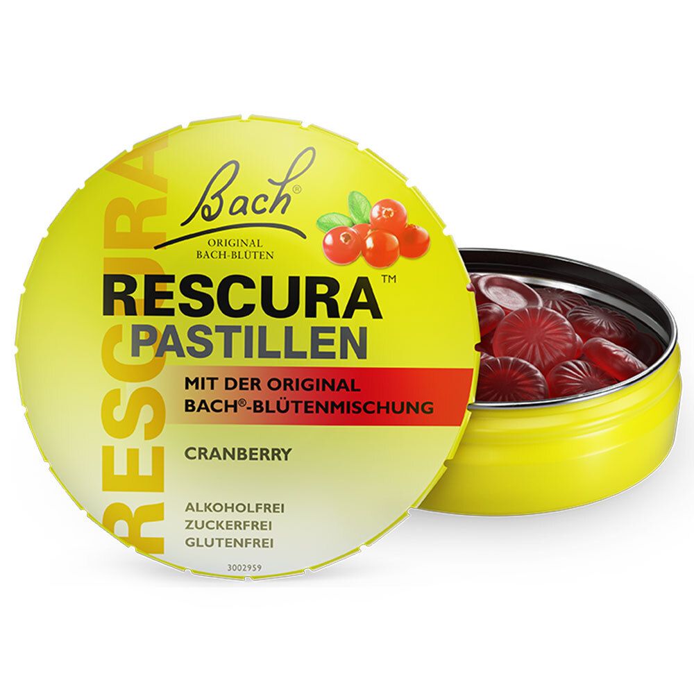 Bach Original RESCURA® Pastillen Cranberry