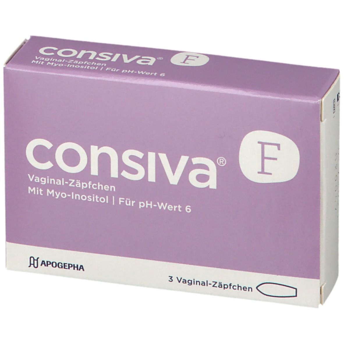consiva® F Vaginal-Zäpfchen