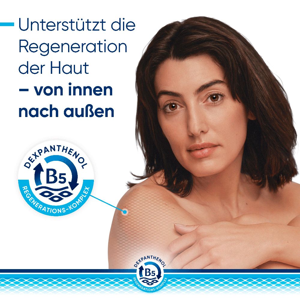 Bepanthol® DERMA Feuchtigkeitsspendende Körperlotion, Köperpflege für empfindliche und trockene Haut, dermatologisch getestete Feuchtigkeitscreme mit Dexpanthenol