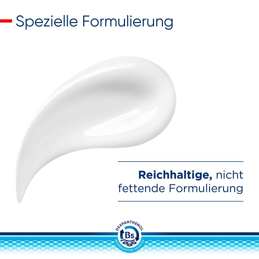 Bepanthol® DERMA SOS-Pflegecreme, Körperpflege für sehr trockene und raue Hautstellen, dermatologisch getestete Feuchtigkeitscreme mit Dexpanthenol