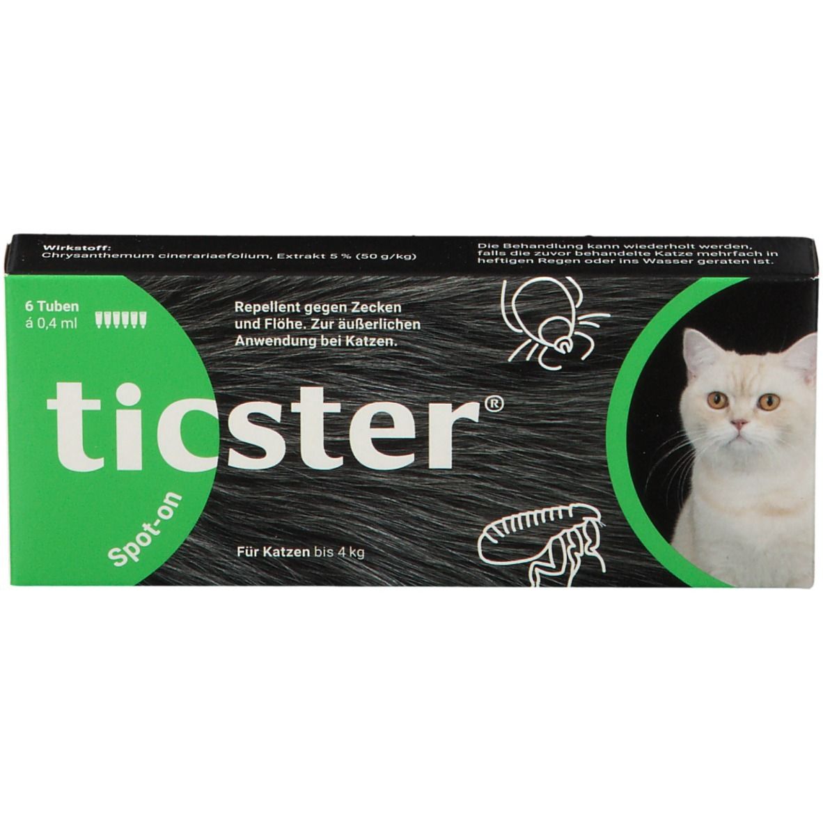 ticster® Spot-on für Katzen