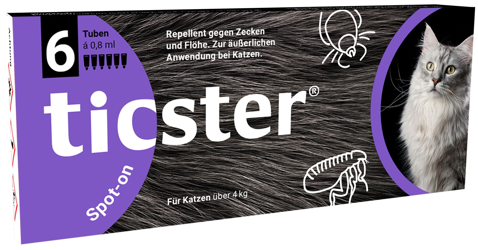 ticster® Spot-on für Katzen