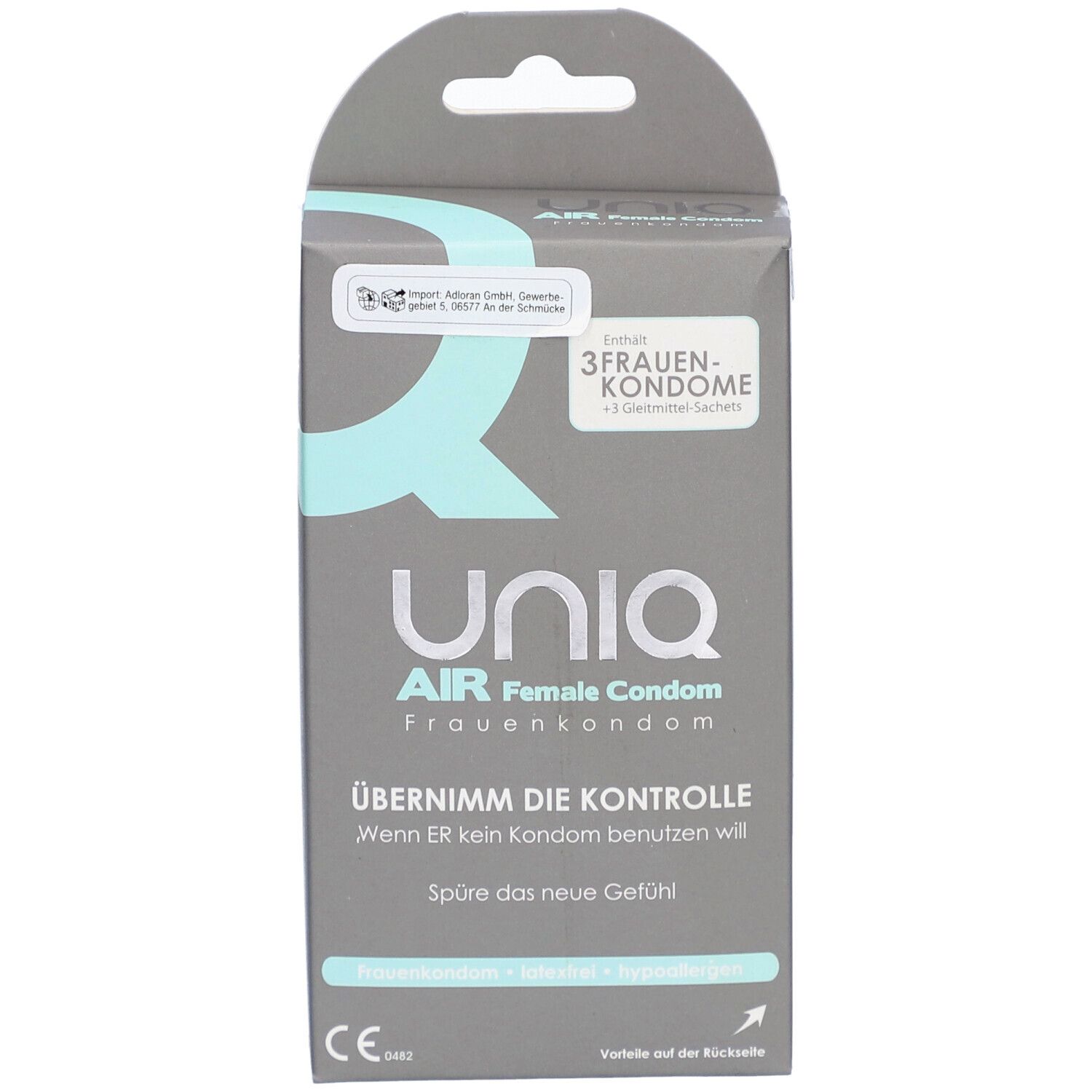 Pasante *Internal Condom* Femidom, latexfreie Frauenkondome für hormonfreie Verhütung