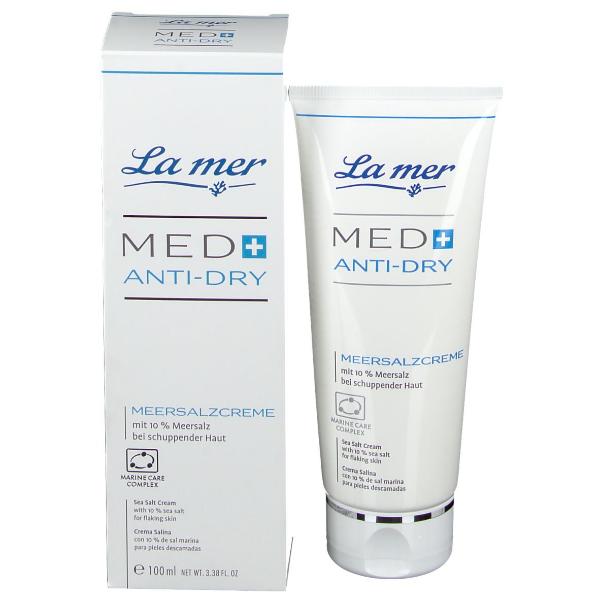 LA MER MED+ Anti-Dry Meersalzcreme ohne Parfum