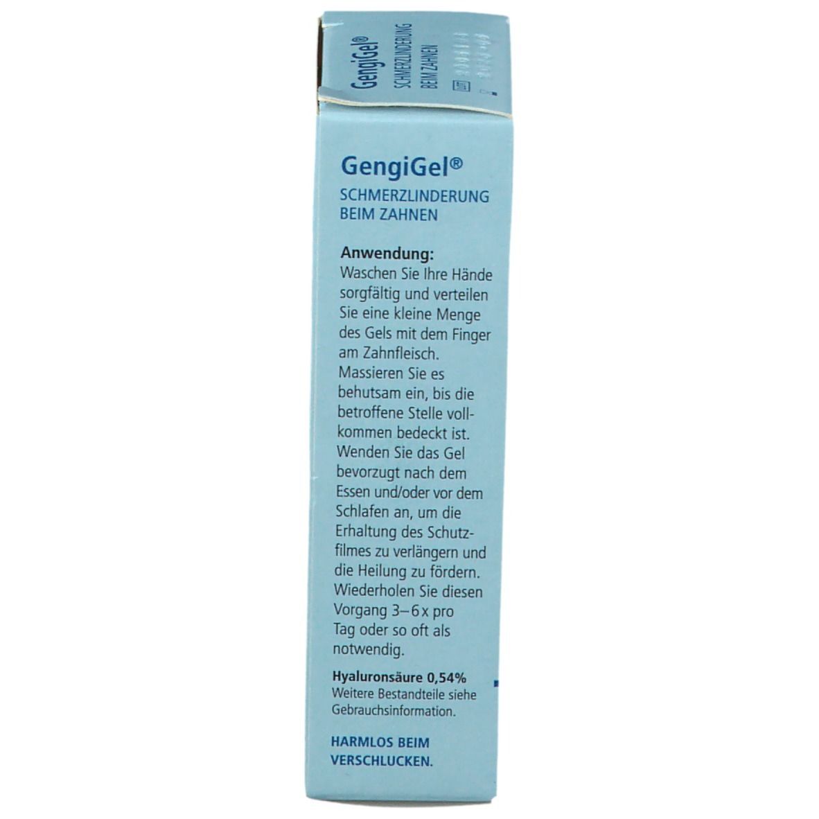 Genigel® SCHMERZLINDERUNG BEIM ZAHNEN