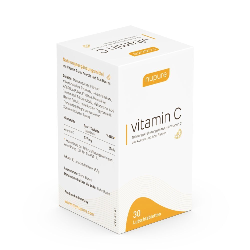 Nupure vitamin C - ein natürliches Multitalent