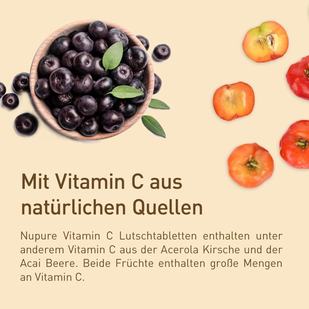 Nupure vitamin C - ein natürliches Multitalent