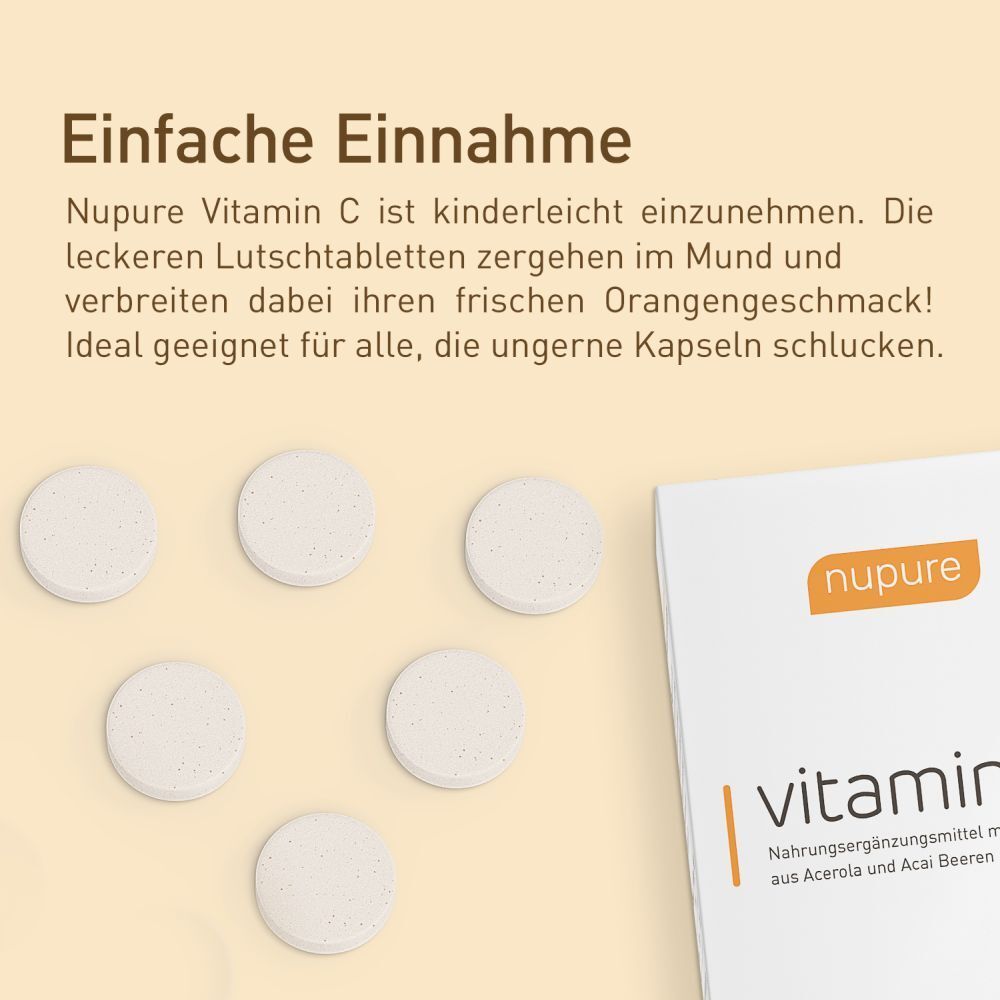 Nupure vitamin C - ein natürliches Multitalent