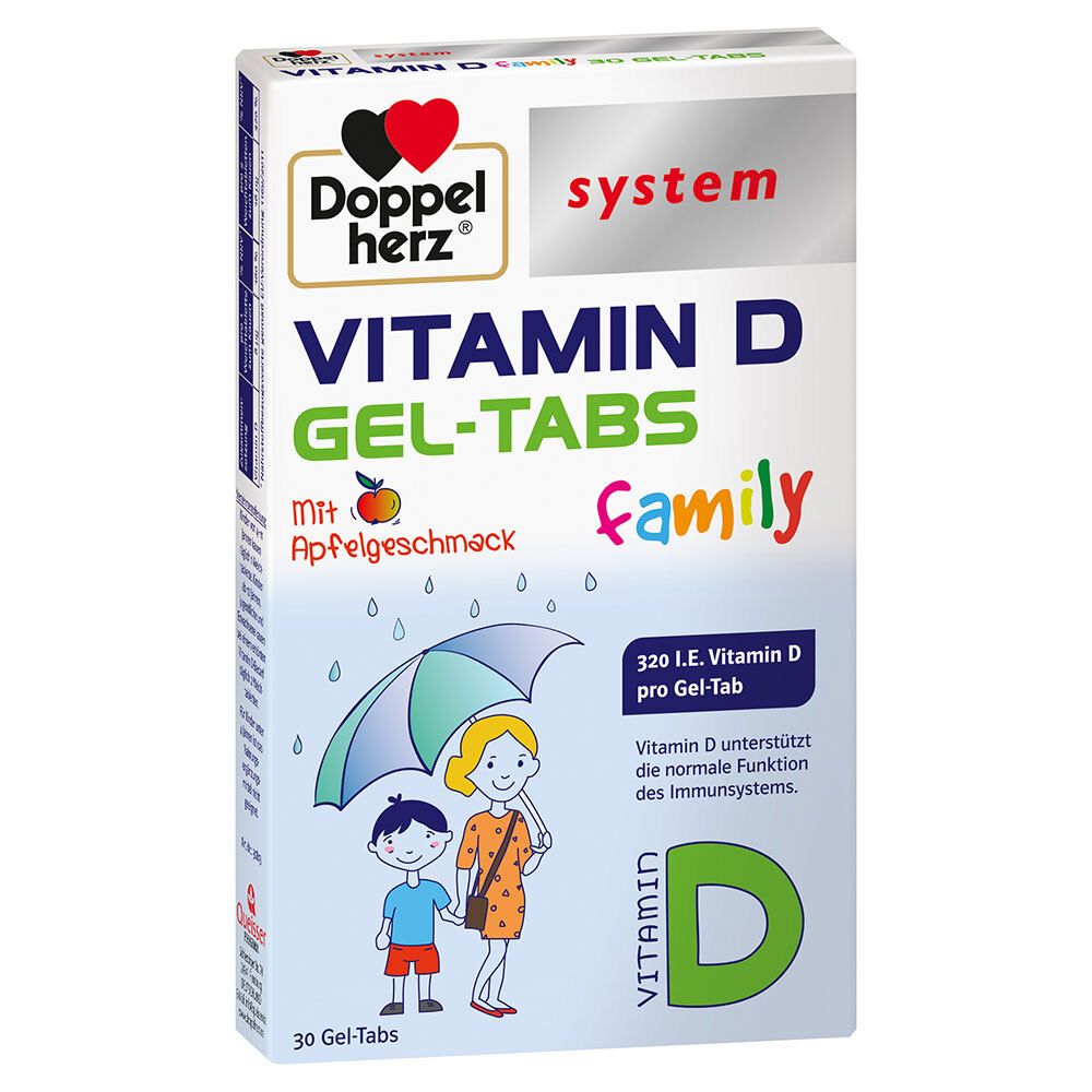 Doppelherz® system VITAMIN D GEL-TABS family