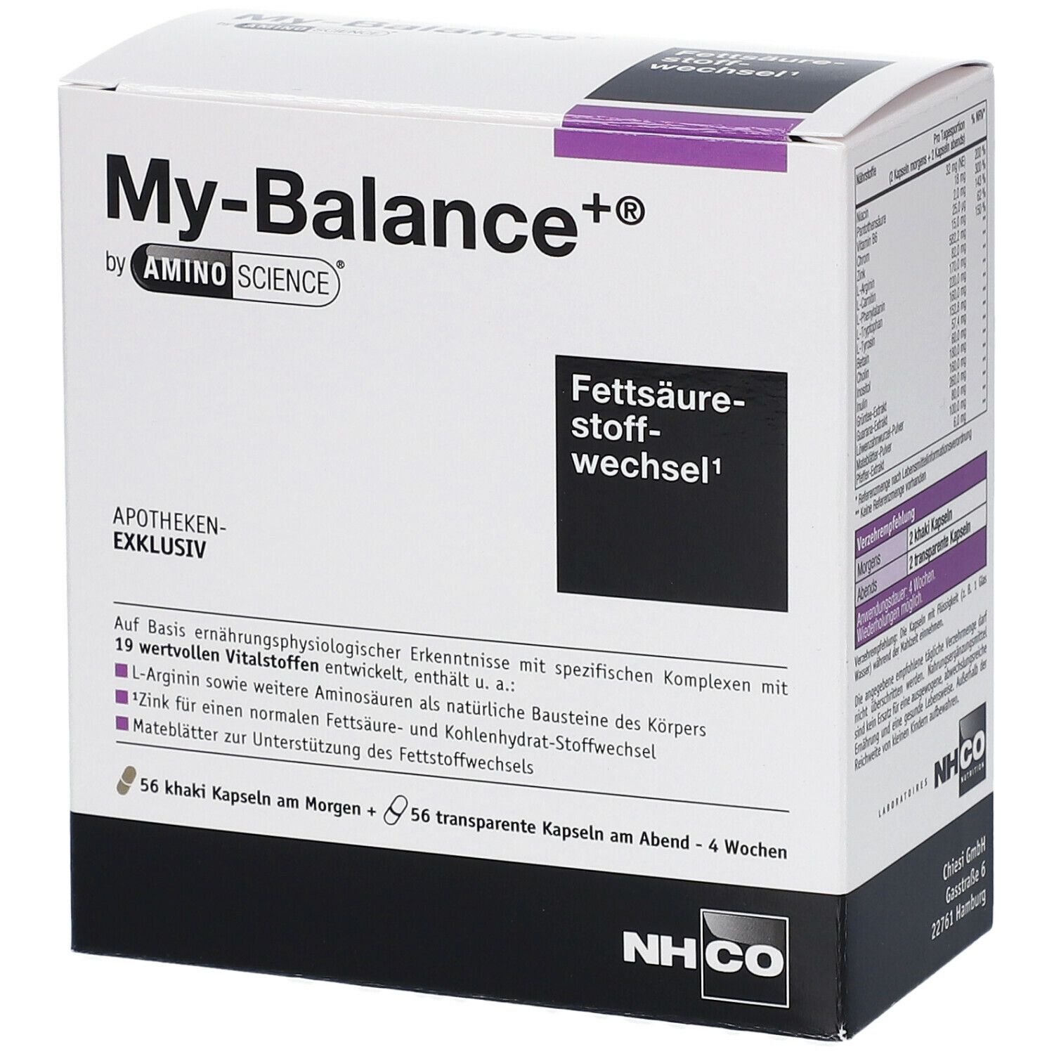 My-Balance+ by Aminoscience® NHCO