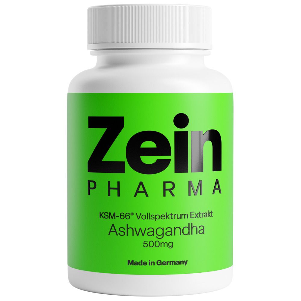 ZeinPharma® Ashwagandha Extrakt 500 mg