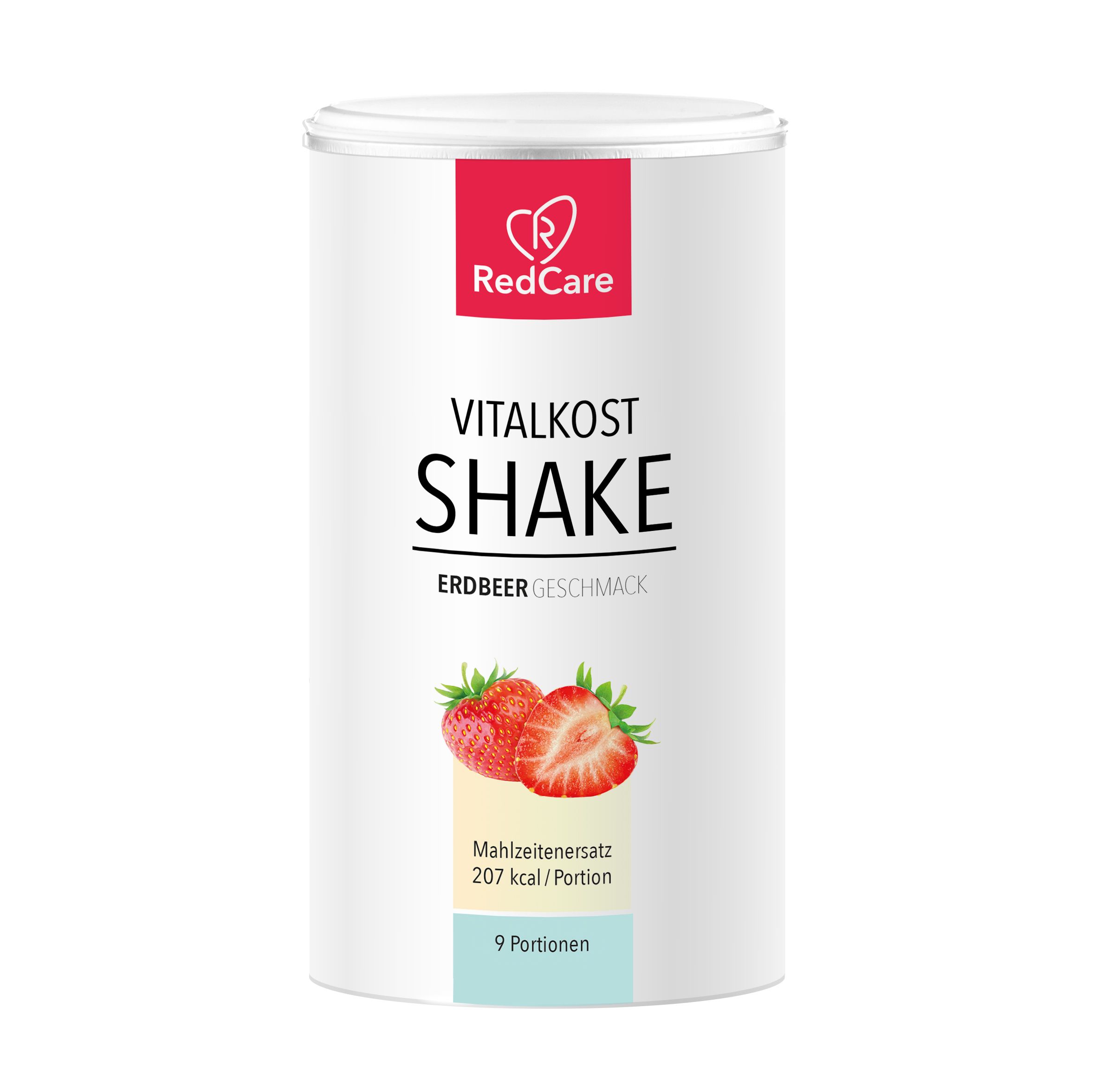 RedCare Vitalkost Shake ERDBEER GESCHMACK