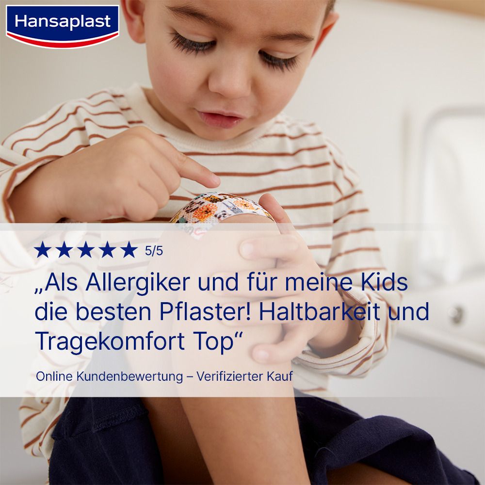 Hansaplast Kinderpflaster Sensitive 1 m x 6 cm