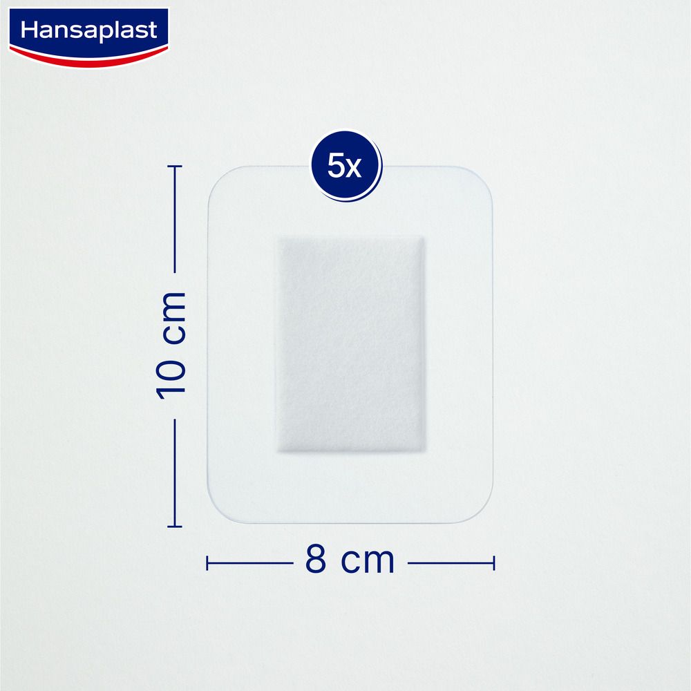 Hansaplast AQUA PROTECT XXL 8 x 10 cm