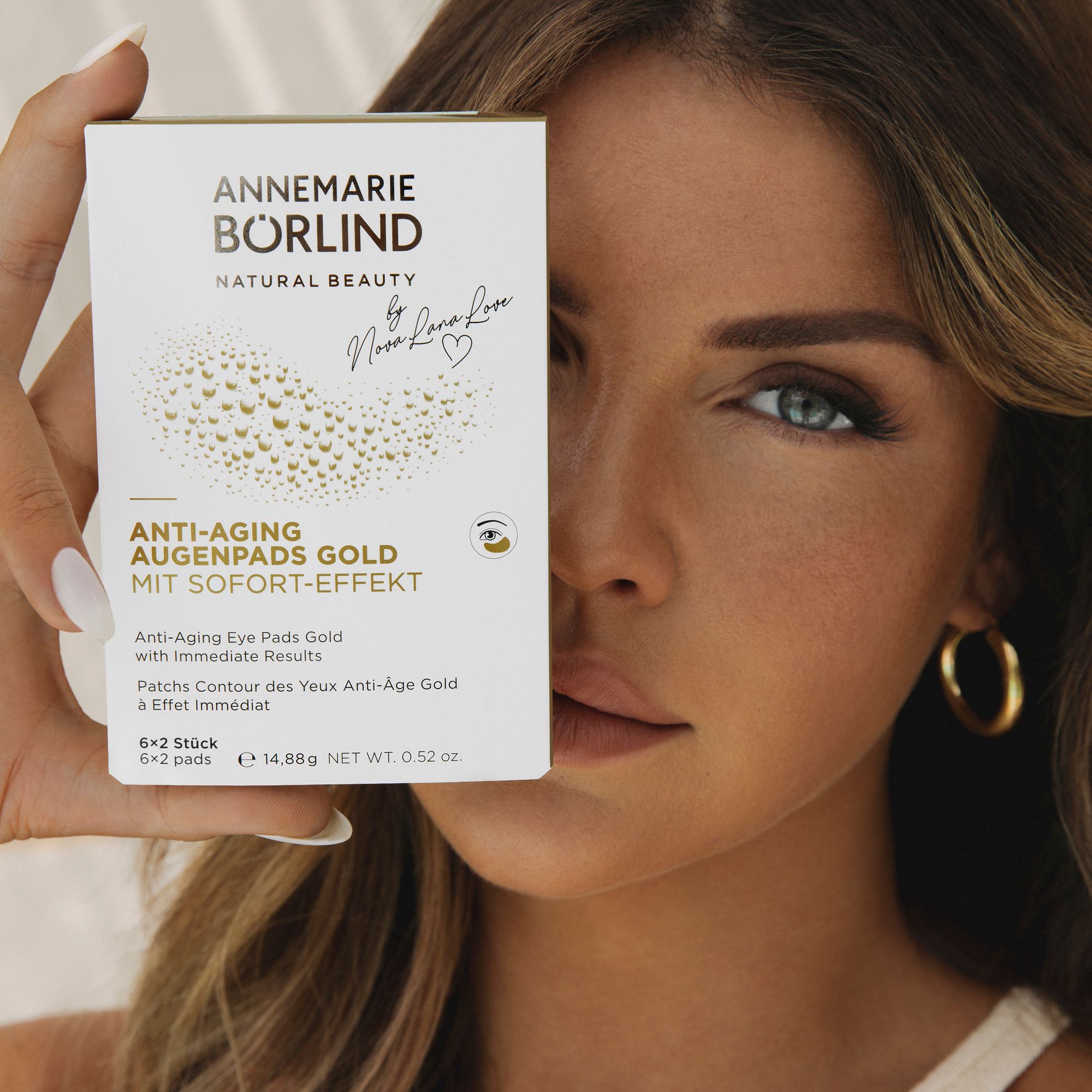 ANNEMARIE BÖRLIND ANTI-AGING Augenpads Gold