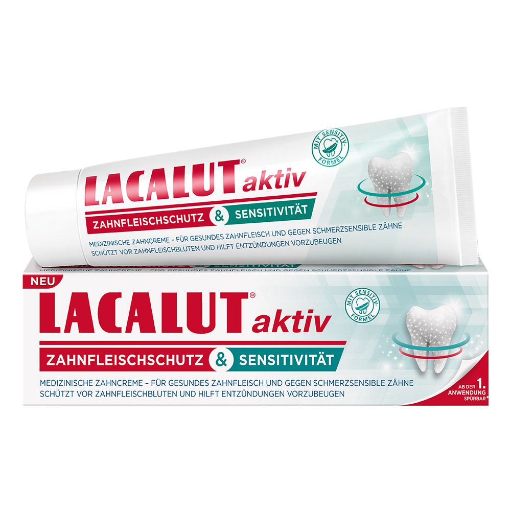 LACALUT® aktiv ZAHNFLEISCHSCHUTZ & SENSITIVITÄT