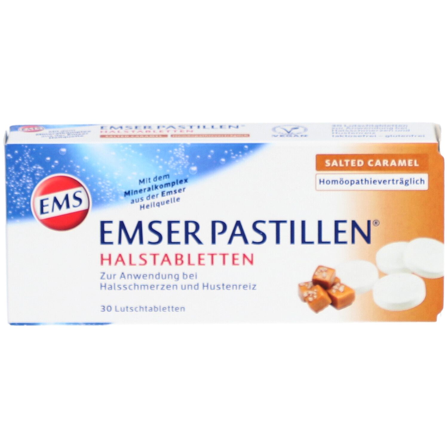 EMSER PASTILLEN® HALSTABLETTEN SALTED CARAMEL