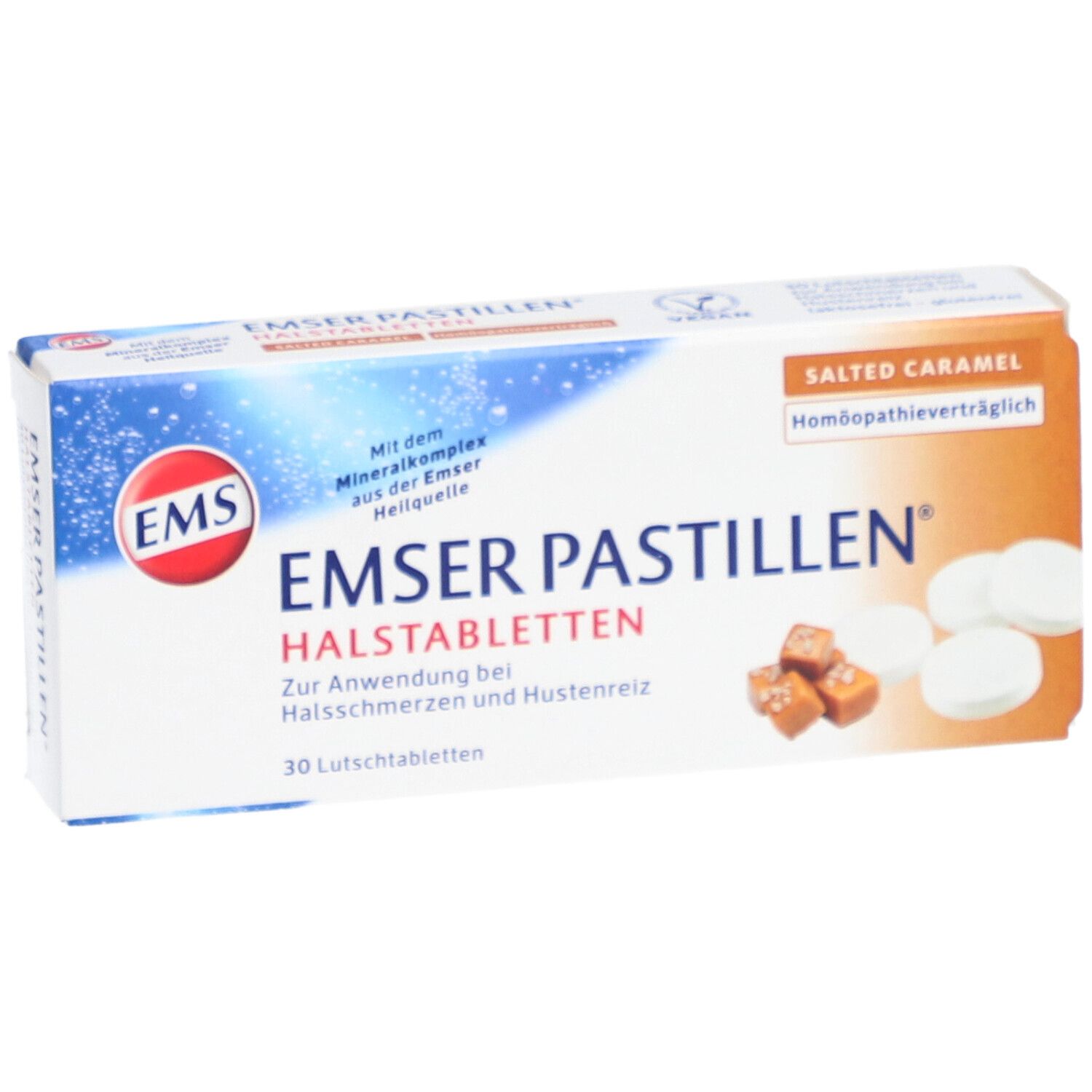 EMSER PASTILLEN® HALSTABLETTEN SALTED CARAMEL