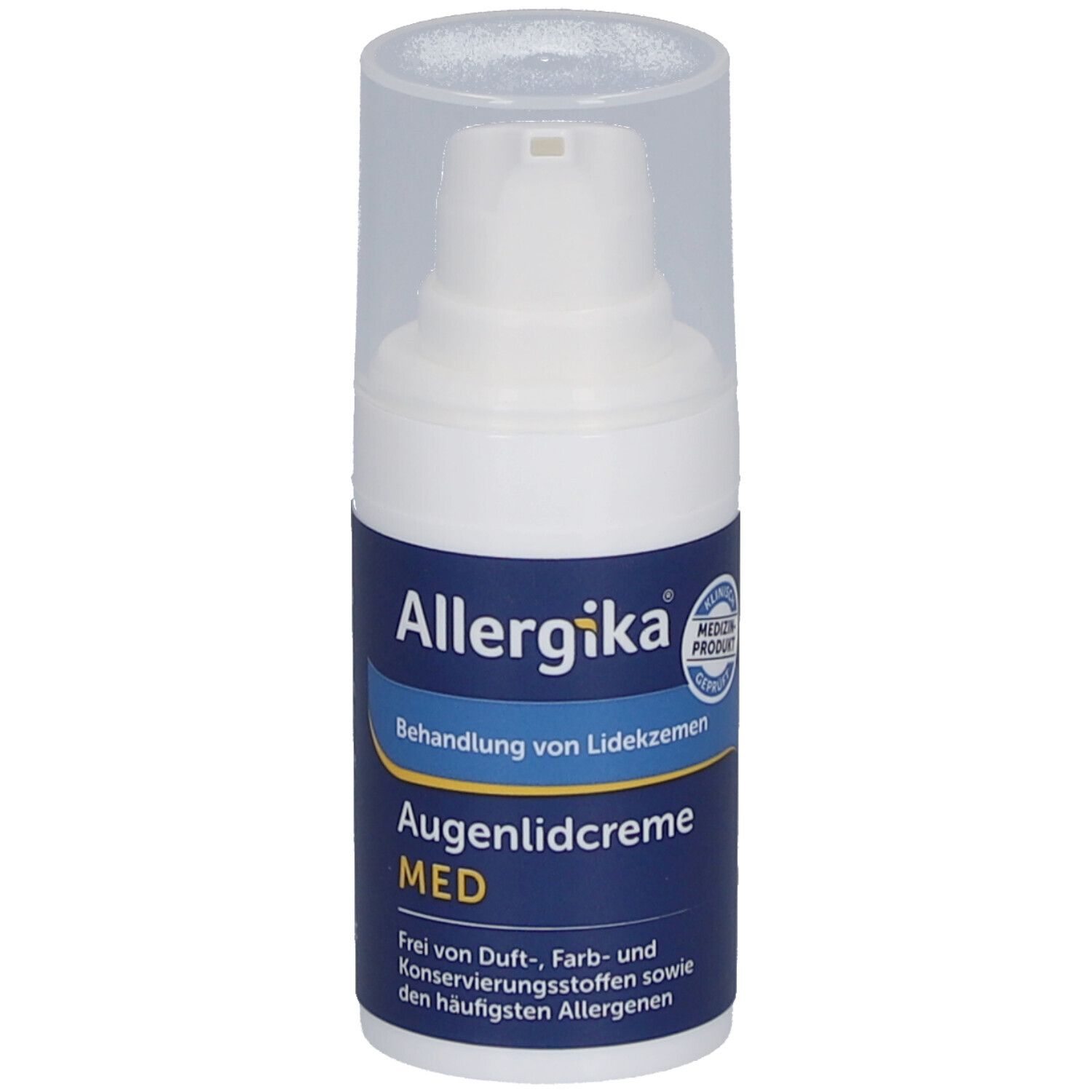 allergika augenlidcreme med 15 ml