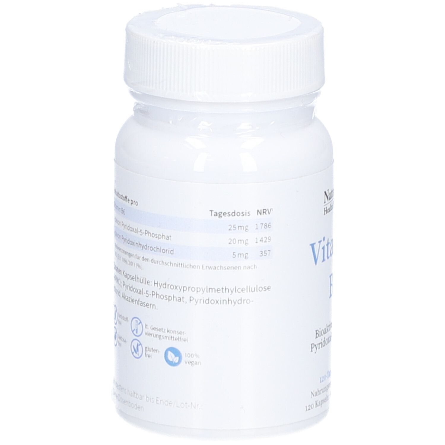 NatuGena Vitamin B6 – Hochbioverfügbares Pyridoxal-5-Phosphat
