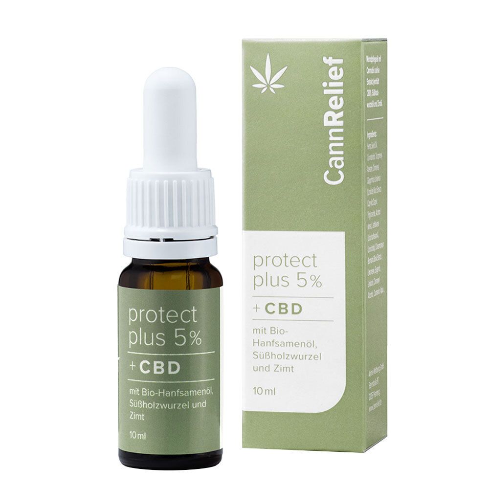 CannRelief protect plus 5% Bio-Hanfsamenöl