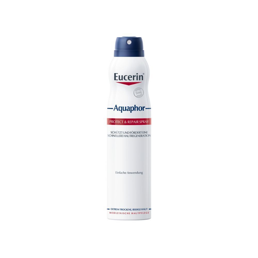 Eucerin® Aquaphor Protect & Repair Spray – pflegt sehr trockene und rissige Haut sowie größere Körperregionen