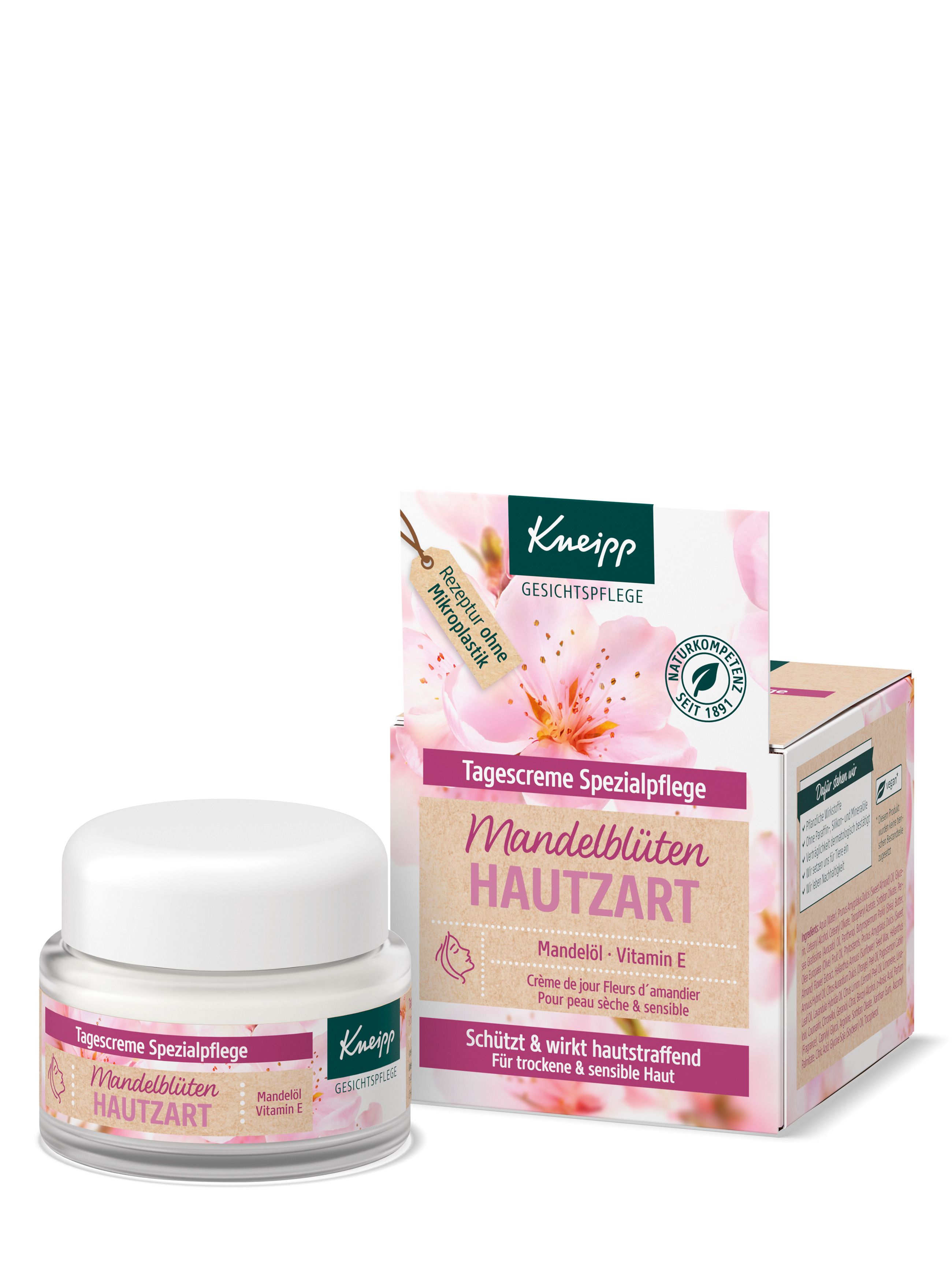 Kneipp Tagescreme Spezialpflege Mandelblüten Hautzart