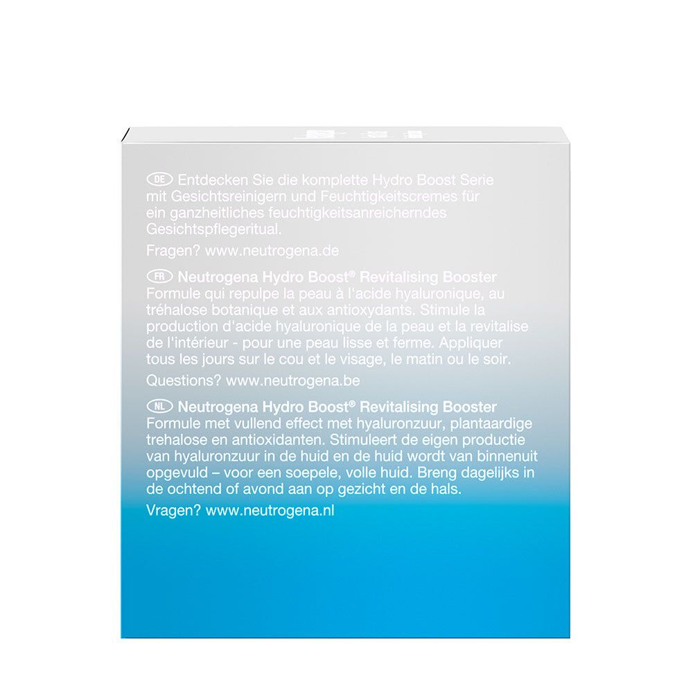 Neutrogena® Hydro Boost REVITALISING BOOSTER