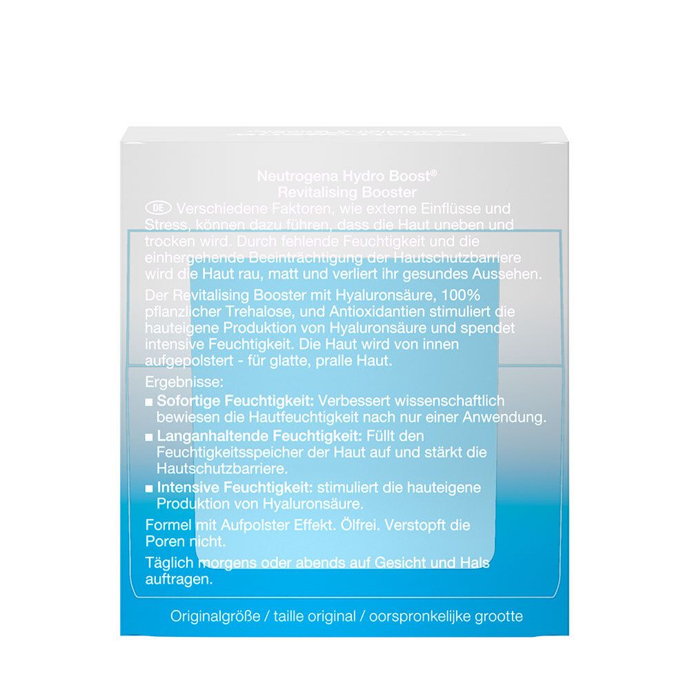 Neutrogena® Hydro Boost REVITALISING BOOSTER