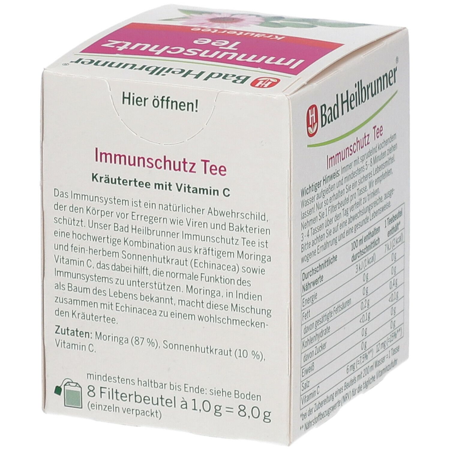 Bad Heilbrunner® Immunschutz Tee