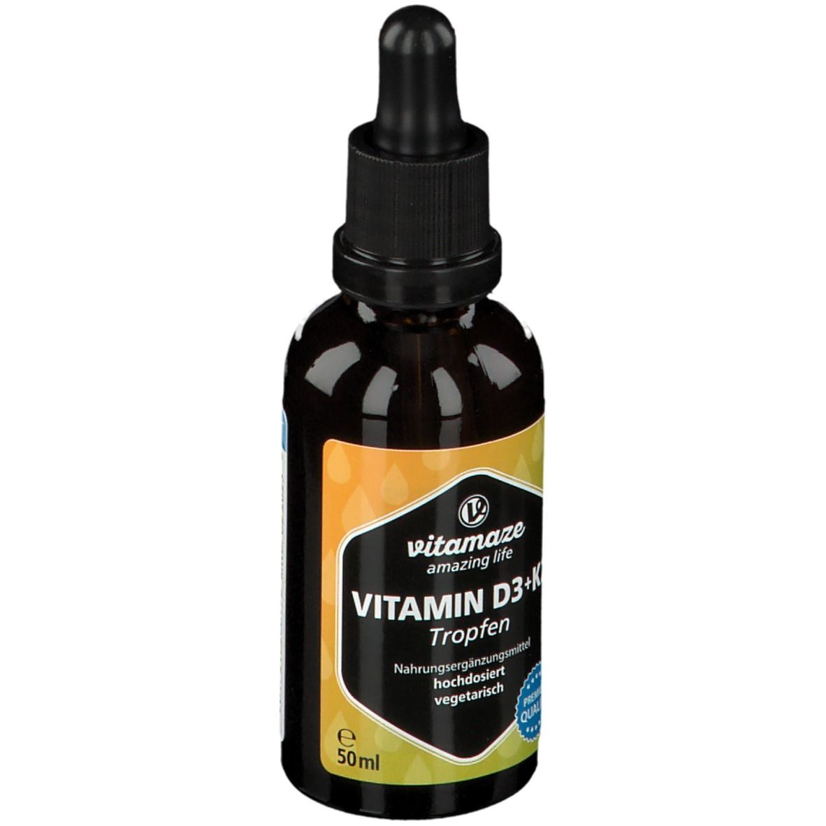 Vitamaze Vitamin D3 + K2 Tropfen hochdosiert