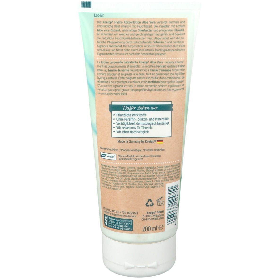 Kneipp® Hydro Körperlotion Aloe Vera