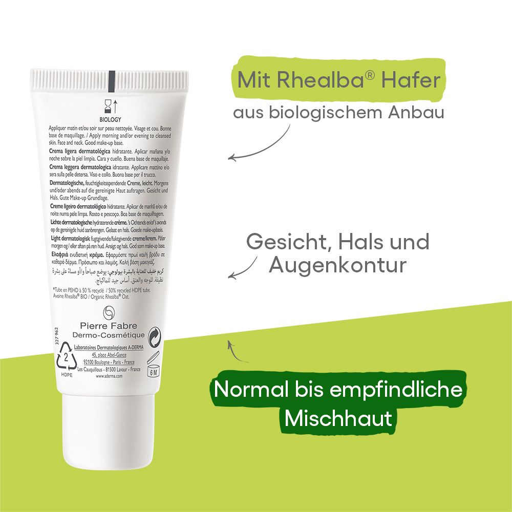 A-Derma BIOLOGY Hydra-Cleansing Make-up Entferner, 200ml.