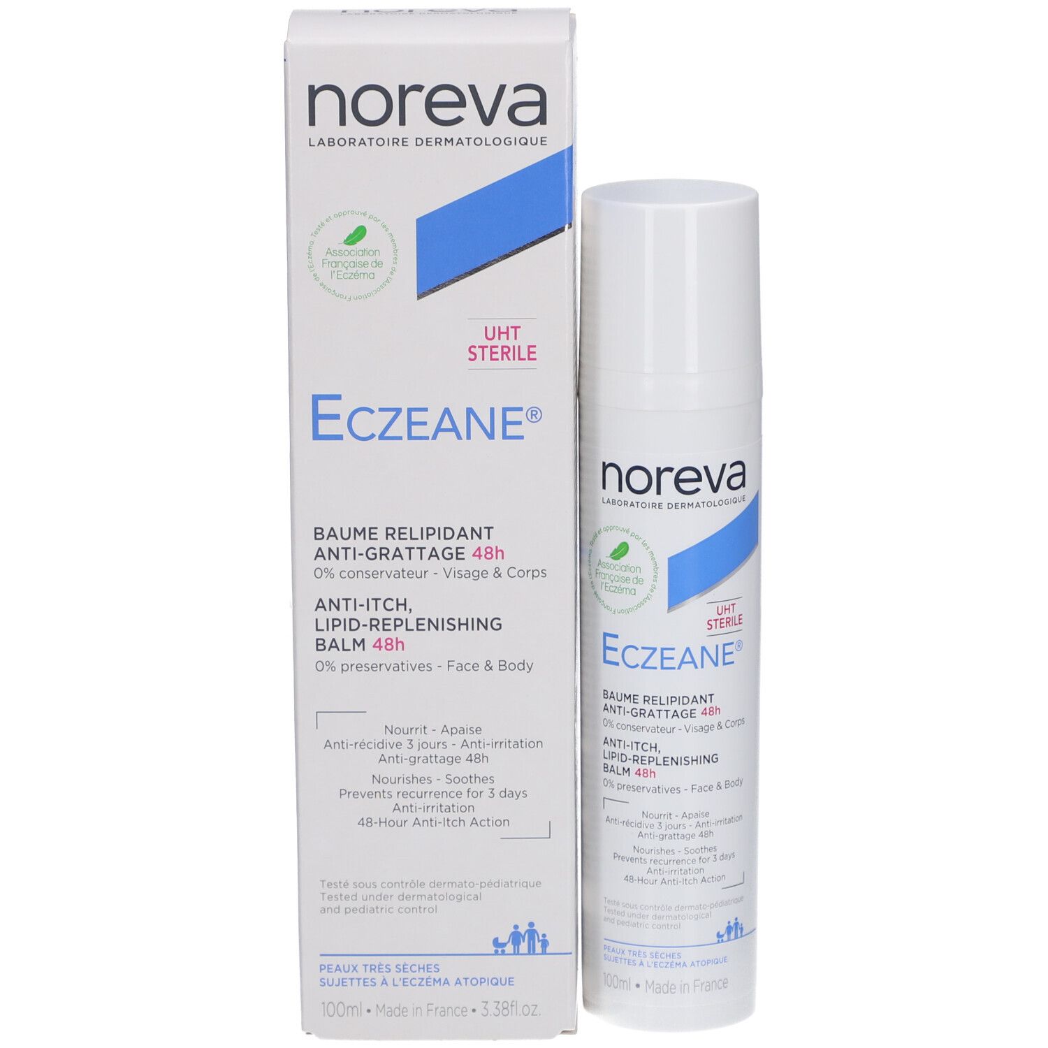 Noreva Eczeane 48 h Anti-Juckreiz Balsam UHT 100ml