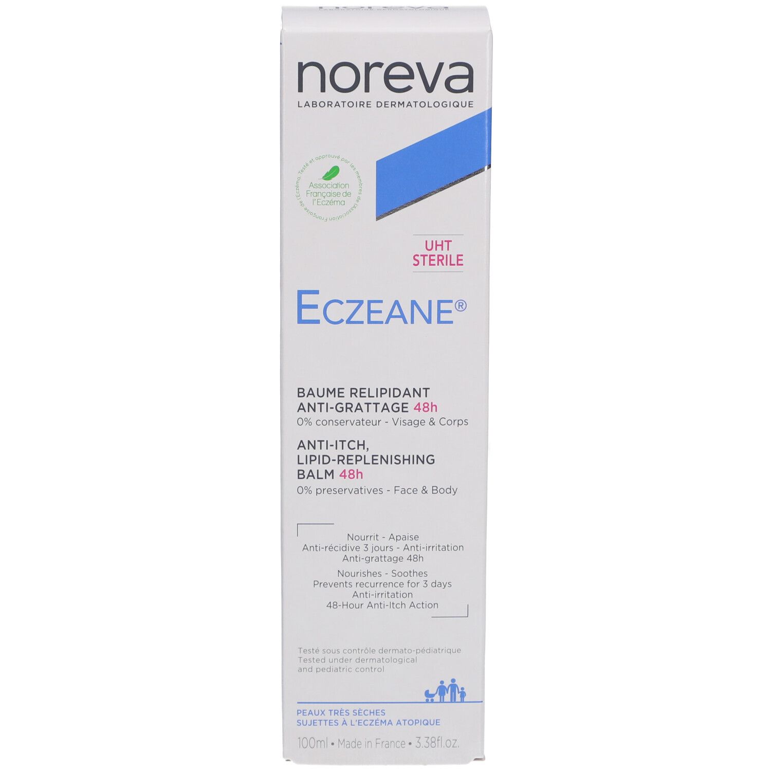 Noreva Eczeane 48 h Anti-Juckreiz Balsam UHT 100ml