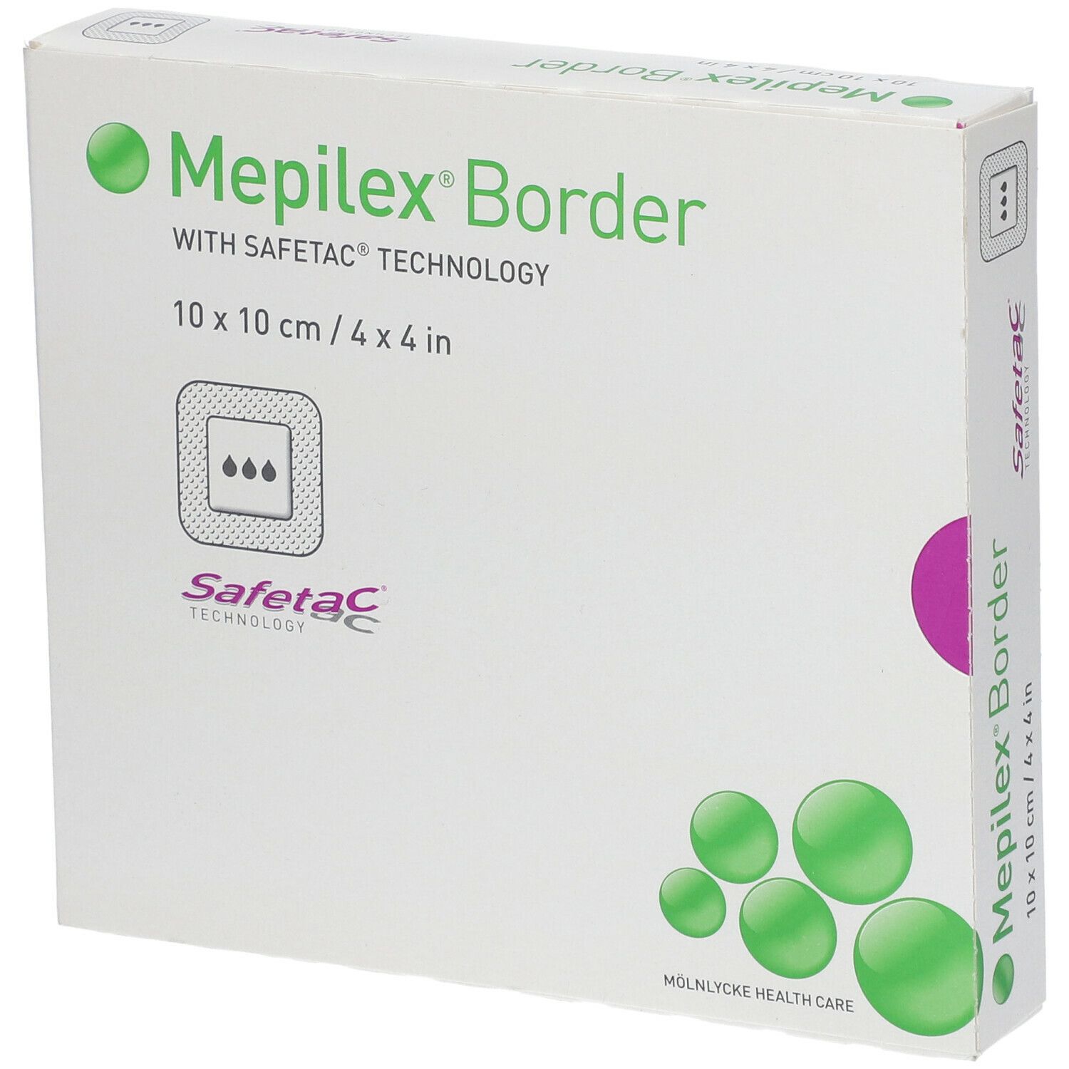 Mepilex® Border Schaumverband 10 x 10 cm
