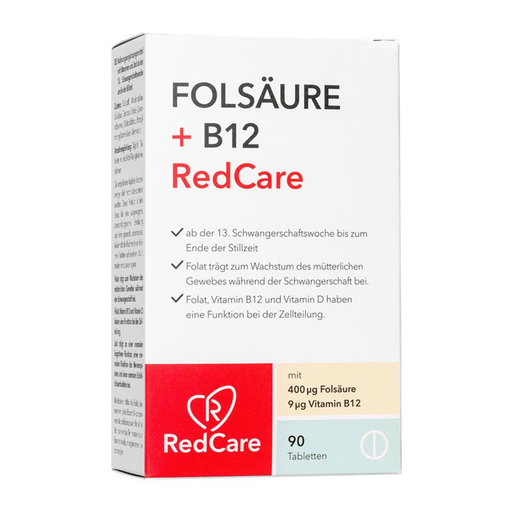 Redcare Folsäure +B12
